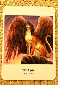 Sphinx from The Goddess Oracle by Amy Sophia Marashinsky