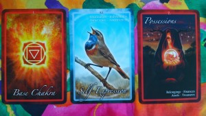 THE CARDS Chakra Insight Oracle by Caryn Sangster, artwork by Amy Edwards - http://www.blueangelonline.com/chakra_insight_oracle.html