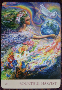 Nature’s Whispers Oracle Cards by Angela Hartfield, illustrated by Josephine Wall - http://www.blueangelonline.com/natures_whispers.html