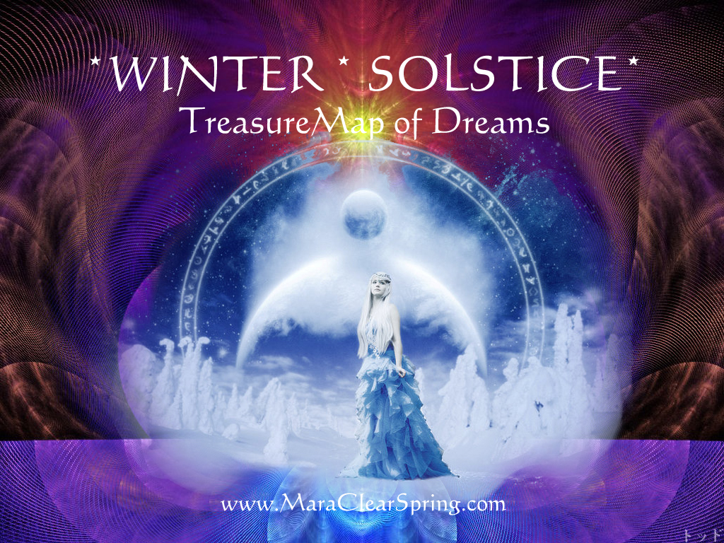 Winter Solstice Treasure Map of Dreams