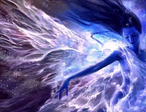 Surrender to Bliss water goddess