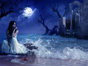 Ocean edge fairytale fantasy digital art by mrm at flickr