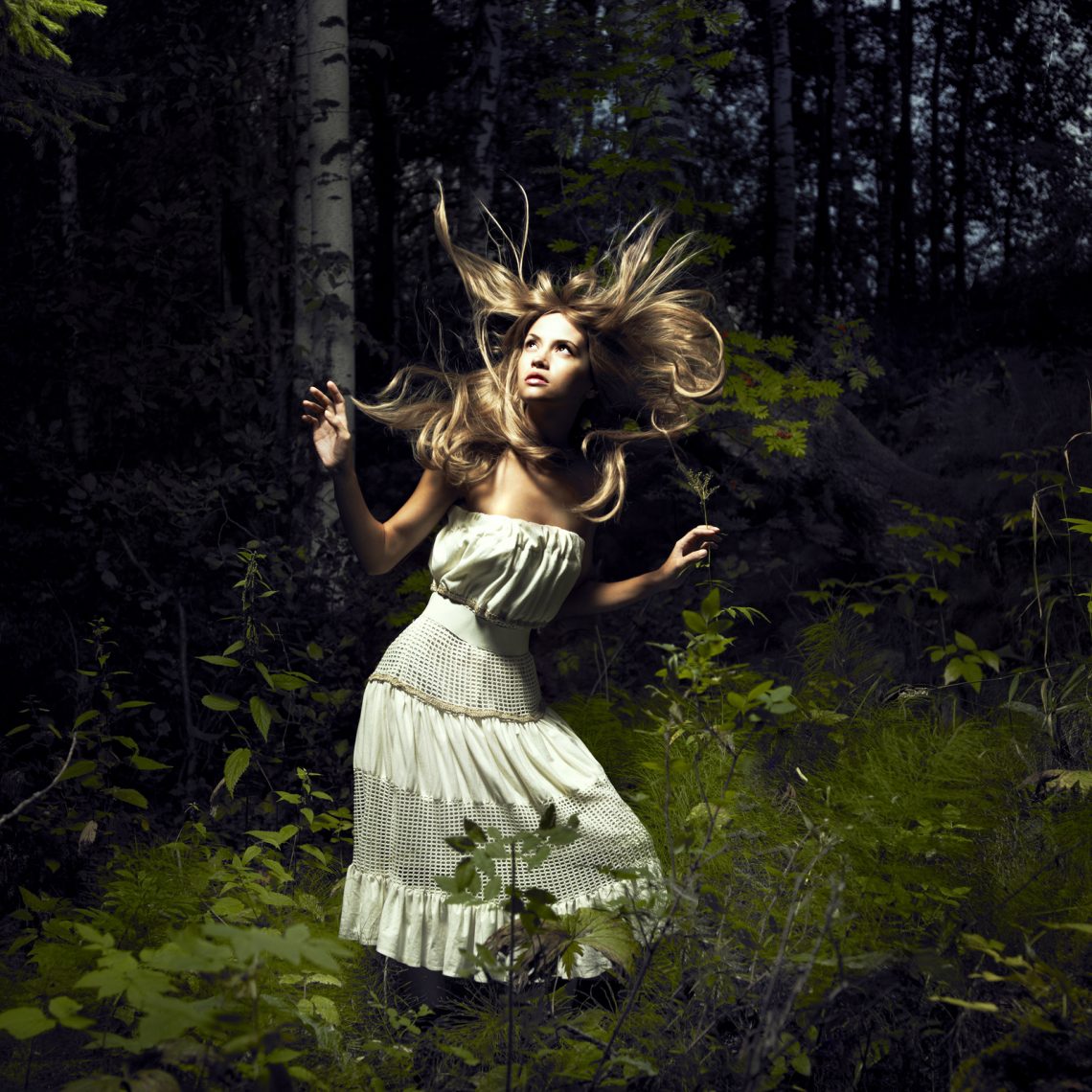 Empath Triage Frightened in the forest