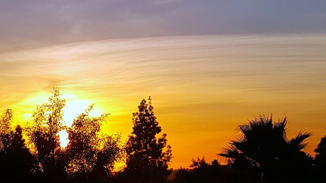 Graceful Shift Year End Clearing Magical Sunset Fires by Mara