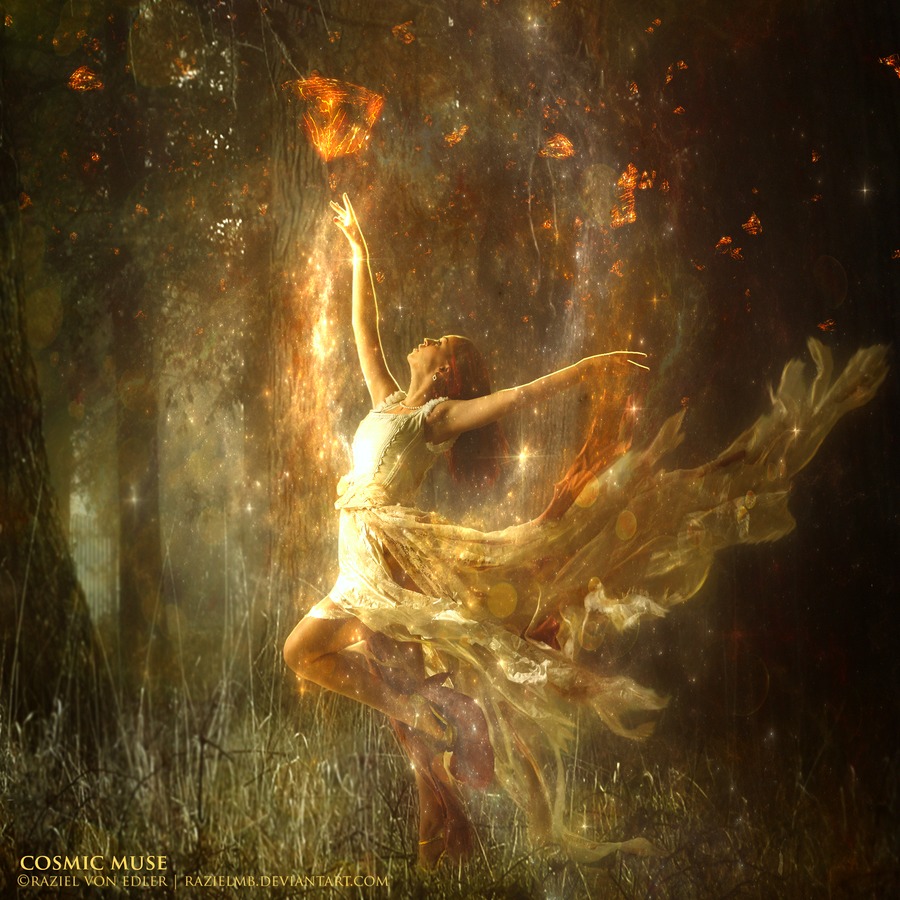 Sizzling Centaurs Cosmic Muse by GeneRazArt