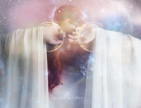 Anticipation Moon Goddess by gloriagypsy