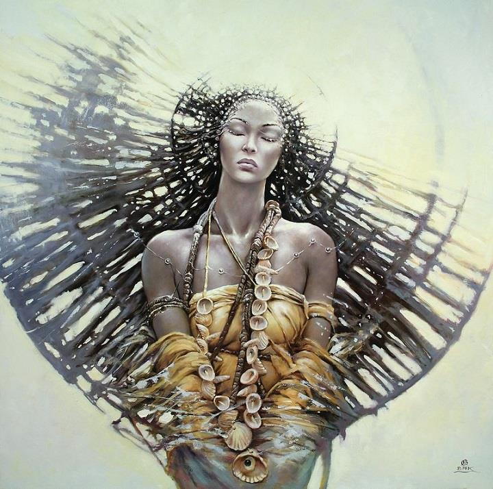 Feel Grounded Karol Bak eyes closed