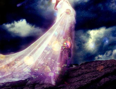 practical grace - strong sun full moon - Night Goddess by Slow Chemical Design