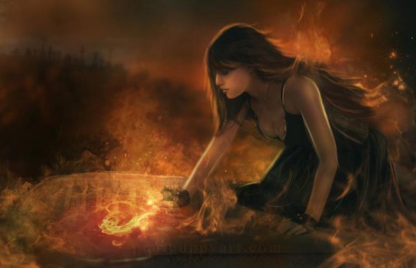 when venus roars woman with fire heart