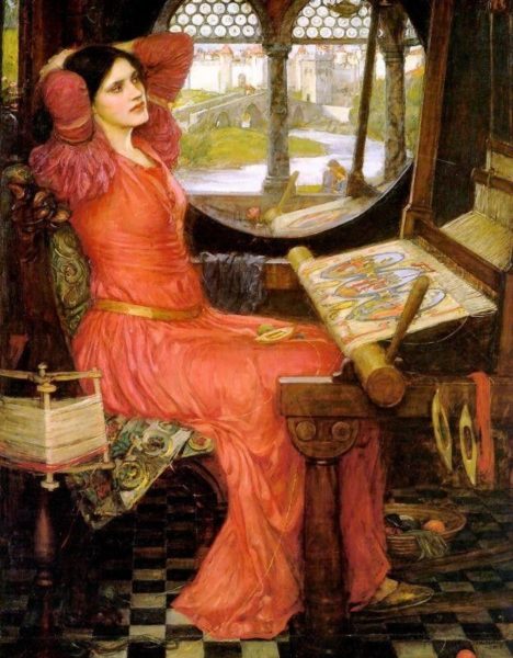 Finally Over Coming Home - Lady of Shalott by Waterhouse
