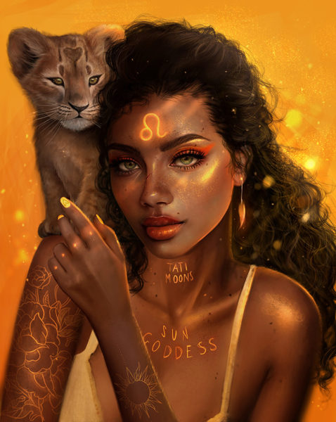 Venus Transit Leo - Leo by Tati Moons