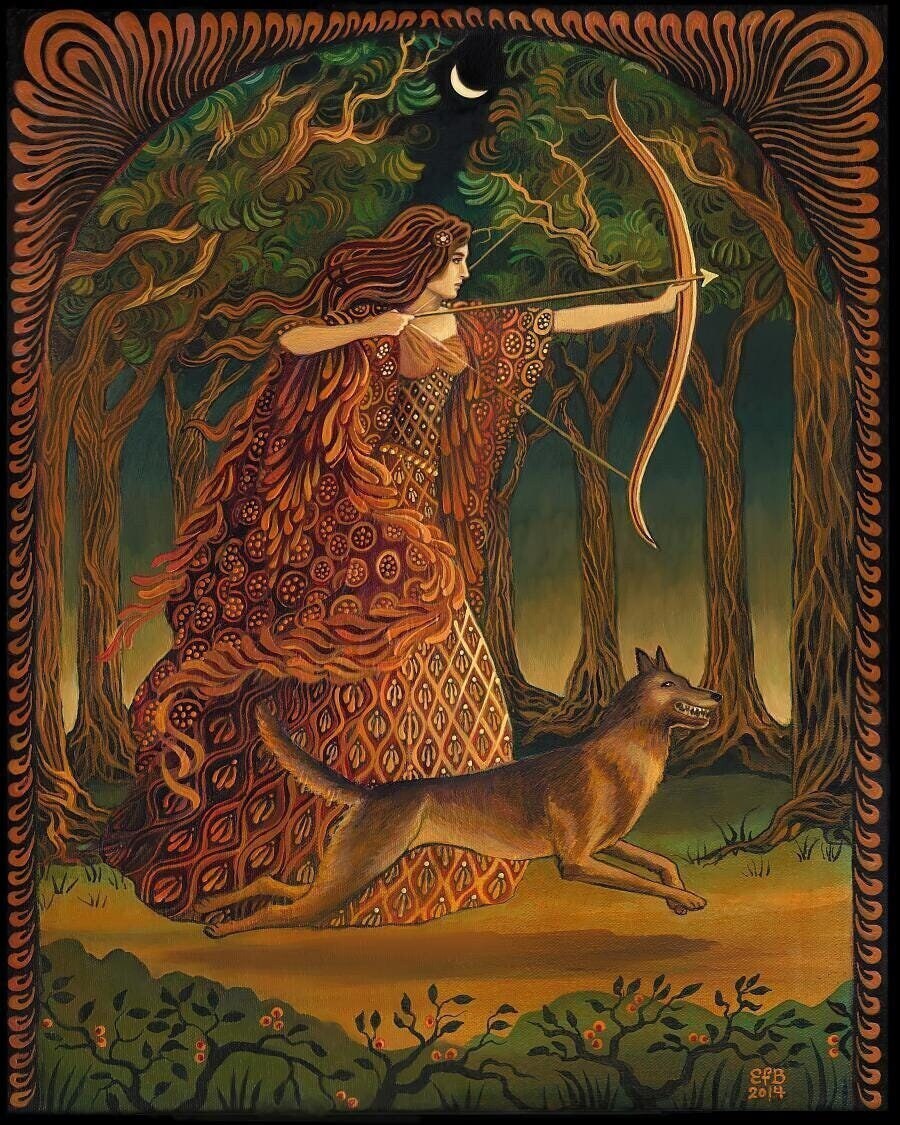 Artemis by Emily Balivet - shamanic goddess circle 250710
