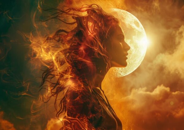 Passionate Power Flares Virgo Full Moon