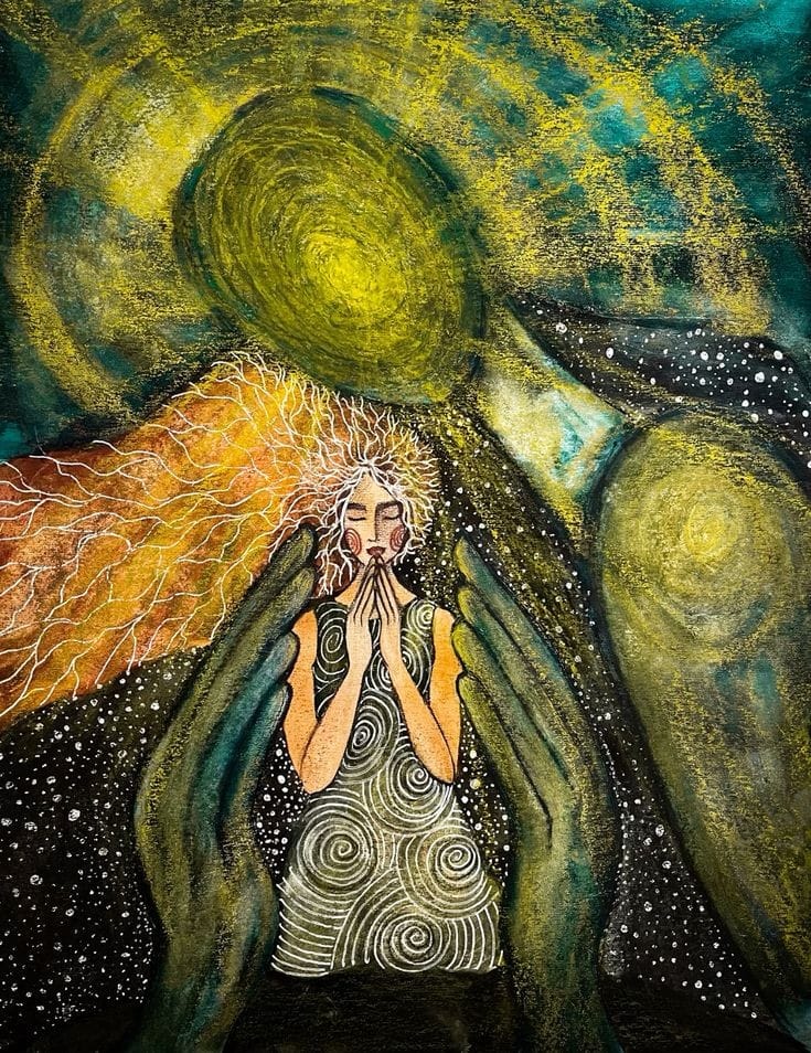 Deep Soul Healing For Tumultuous Times art by Julia Arnt