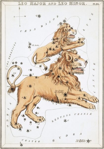 Leo Season Major and Minor constellations