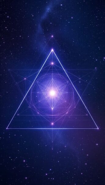 Love Shadows Equilateral Triangle