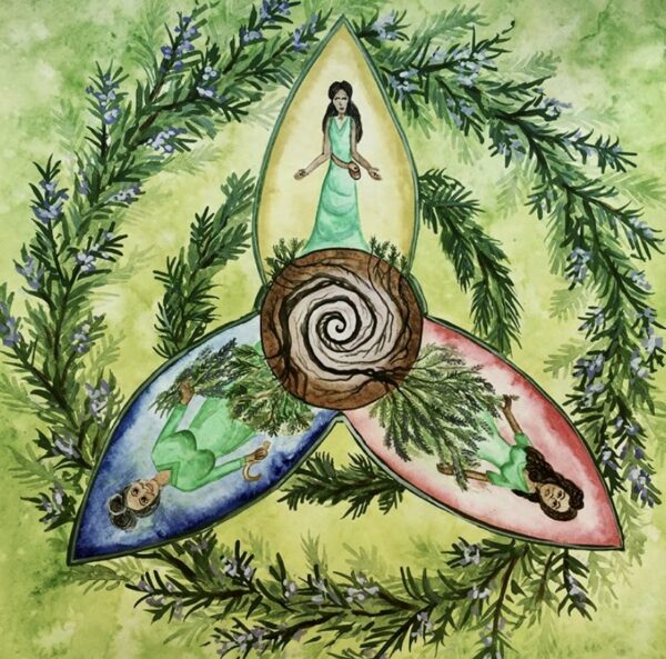 Public Ritual Rosemary from the Plant Spirit Oracle Spring Equinox 2026