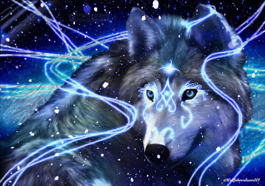 Wolf Wolfy Goodness art from Pixabay